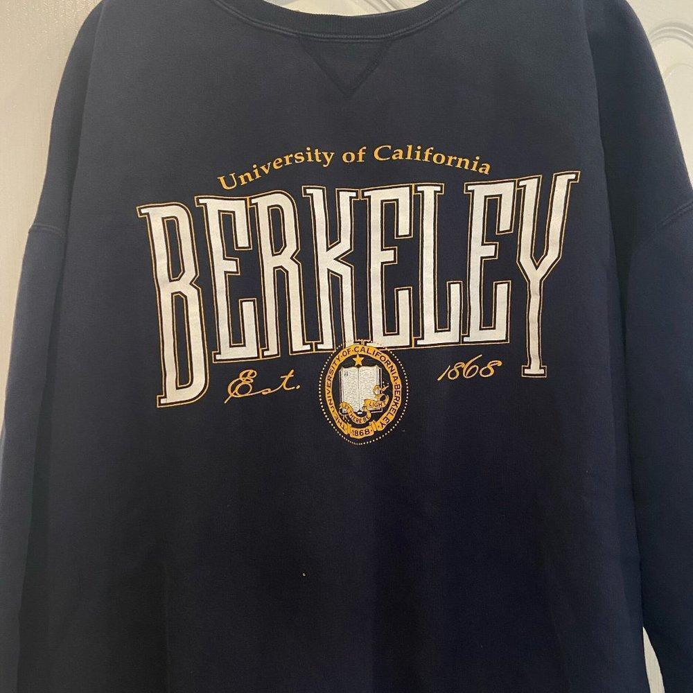 Uc Berkeley Stretch Letter Collection Est 1868 California  Sweatshirt